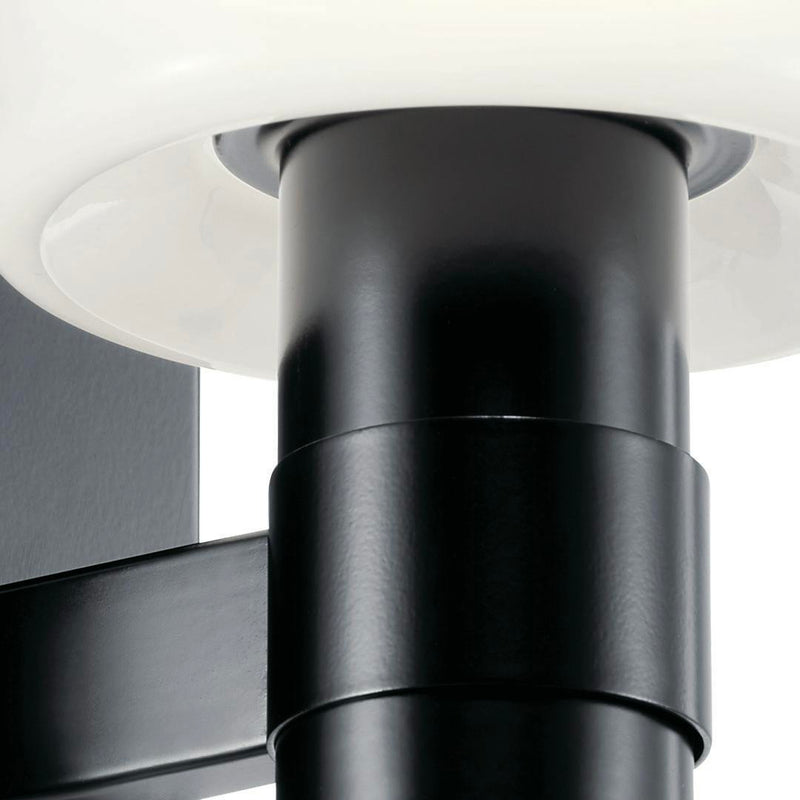 Adani wall Sconce 2 Lights Black By Kichler Detailed View