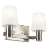 Adani wall Sconce 2 Lights Brushed Nickel By Kichler