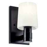 Adani wall Sconce Black By Kichler Detailed View