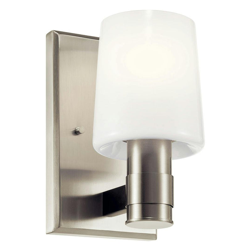 Adani wall Sconce Brushed Nickel By Kichler Detailed View