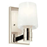 Adani wall Sconce Polished Nickel By Kichler Detailed View1