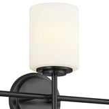 Ali Wall Sconce 3 Lights Black By Kichler Detailed View