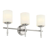 Ali Wall Sconce 3 Lights Polished Nickel By Kichler