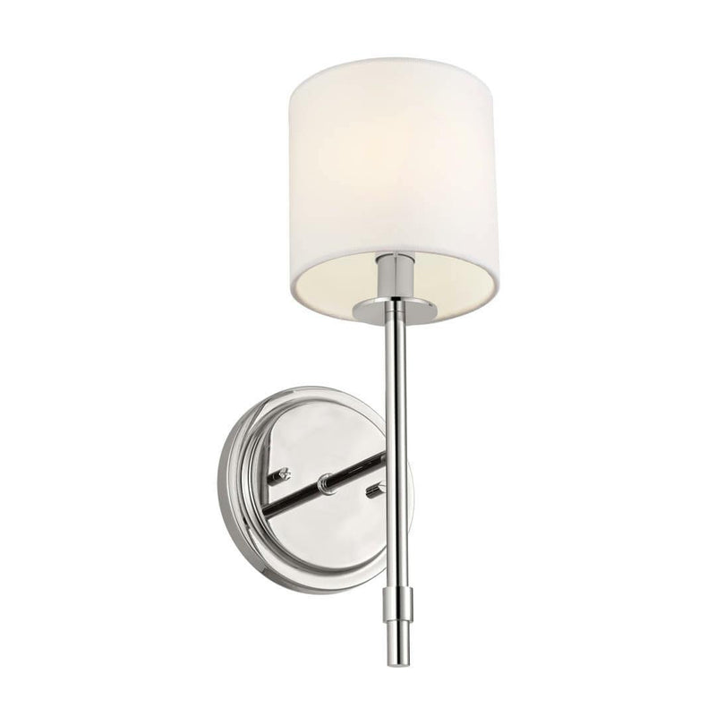 Ali Wall Sconce Brushed Polished Nickel By Kichler