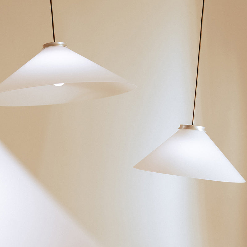 Aline Pendant Light Large Aluminium By Pholc Lifestyle View