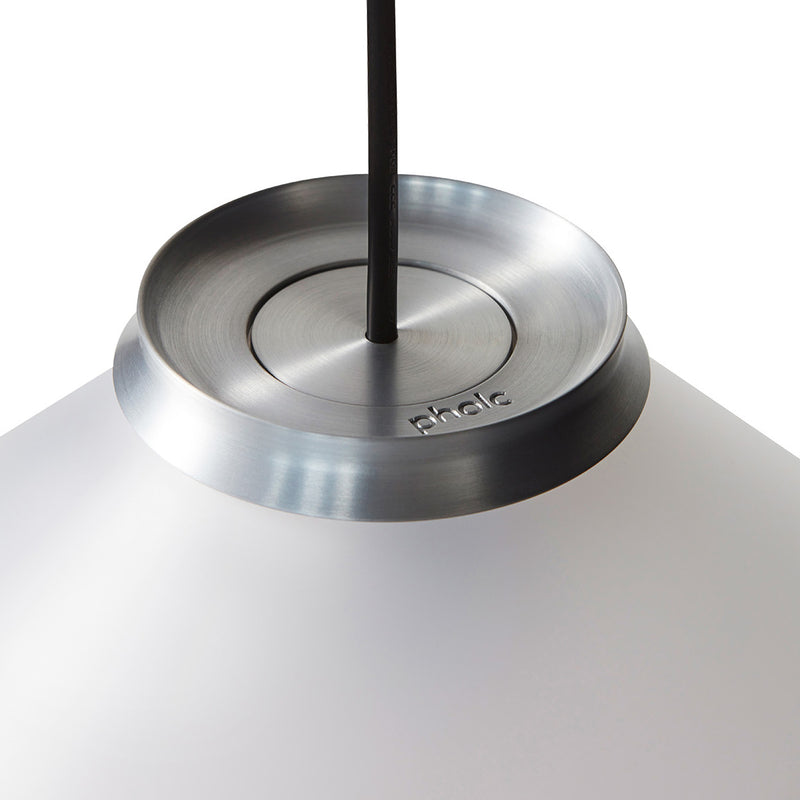 Aline Pendant Light Medium Aluminium By Pholc Detailed View