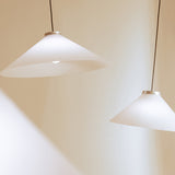 Aline Pendant Light Medium Aluminium By Pholc Lifestyle View2