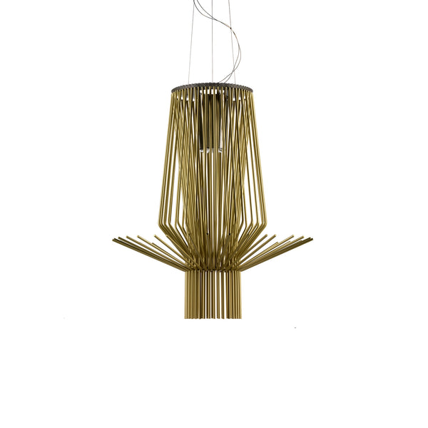 Allegretto Assai Suspension By Foscarini, Color: Gold,  | Casa Di Luce Lighting