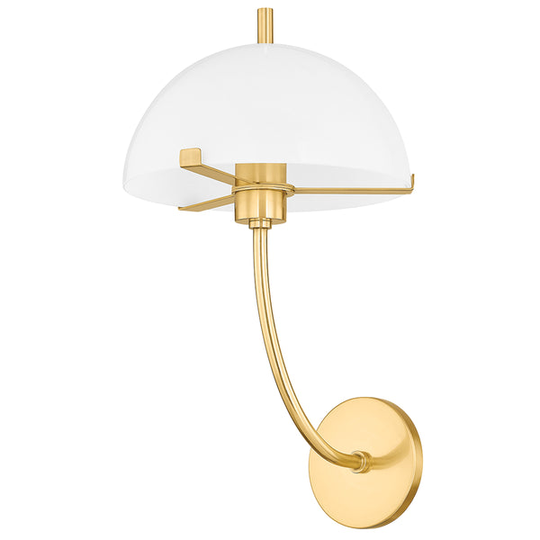 Atala Wall Light Aged Brass By Mitzi