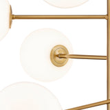 Aurelia Chandelier Brass By Artcraft Detailed View1