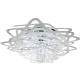 Aurora Large Ceiling Lamp by Slamp, Color: White, , | Casa Di Luce Lighting