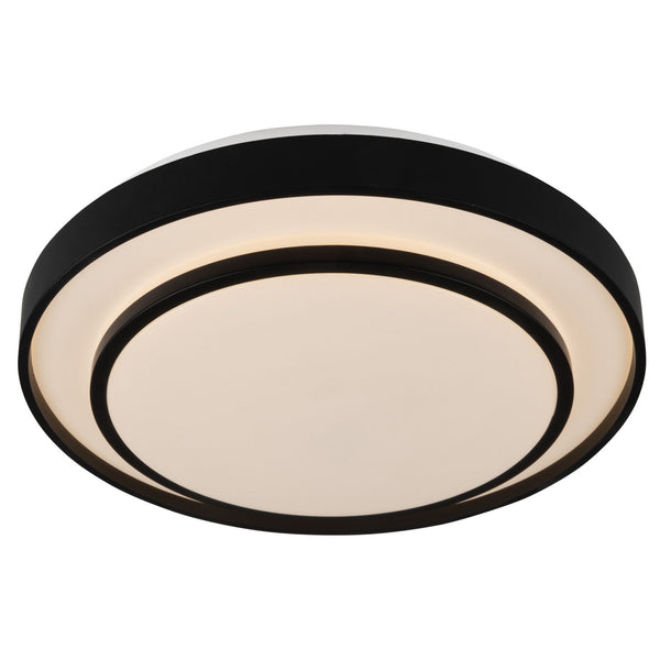 Aziza LED Flush Mount Small By Artcraft Downside View