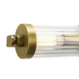 Azores Vanity Light Natural Brass Medium By Kichler Detailed View