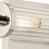Azores Vanity Light Polished Nickel Small By Kichler Detailed View