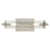 Azores Vanity Light Polished Nickel Small By Kichler