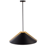 Baltic 3 Light Pendant Black By Artcraft