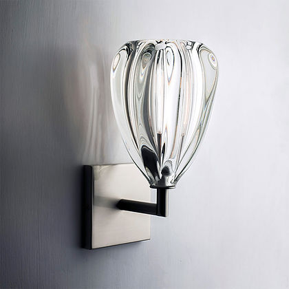 Barnacle Cone Elbow Sconce