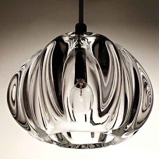 Barnacle Urchin Pendant By Siemon Salazar With Light View