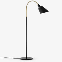 Bellevue Floor Lamp Black Brass By And Tradition
