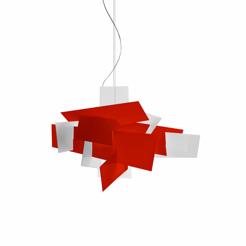 Big Bang Chandelier by Foscarini, Color: Red,  | Casa Di Luce Lighting