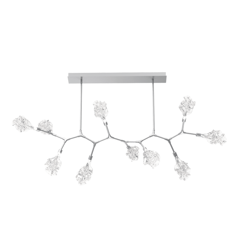 Blossom Modern Branch Chandelier Large Classic Silver By Hammerton
