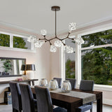 Blossom Modern Branch Chandelier Large Graphite By Hammerton Lifestyle View