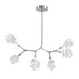 Blossom Modern Branch Chandelier Small Classic Silver By Hammerton