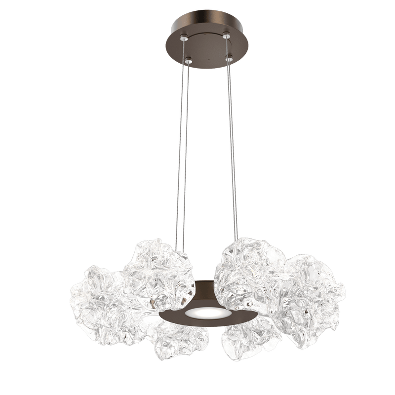 Blossom Ring Chandelier Small Flat Bronze By Hammerton