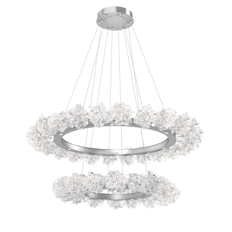 Blossom Ring Chandelier Two Tier Classic Silver By Hammerton