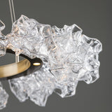 Blossom Ring Chandelier Two Tier Gunmetal By Hammerton Detailed View