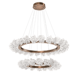 Blossom Ring Chandelier Two Tier Oil Rubbed Bronze By Hammerton