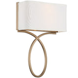 Brinkley Wall Sconce Vibrant Gold By Crystorama