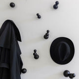 Bubbles Coat Hangers Set of 5 Black By Mogg Lifestyle View3