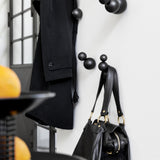 Bubbles Coat Hangers Set of 5 Black By Mogg Lifestyle View1