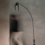 Bulbo Floor lamp Poished Intense Black By AXOLight Lifestyle View1