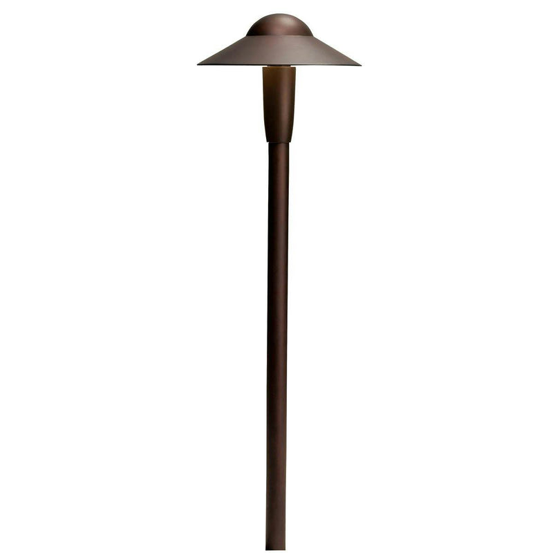 CBR LED Integrated Path Light Textured Architectural Bronze 3000K By Kichler