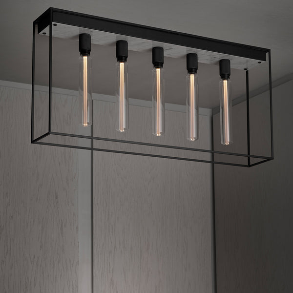 Caged 5.0 Ceiling Light White Marble By Buster And Punch