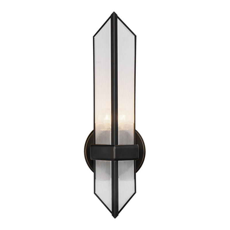 Cairo Wall Sconce By Alora Medium UBCR