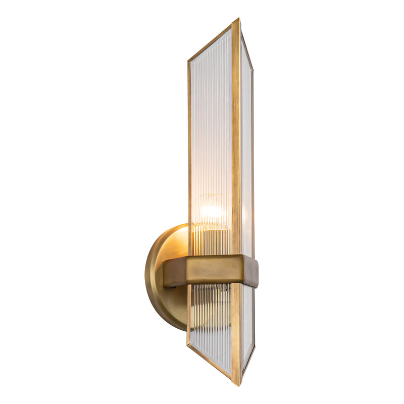 Cairo Wall Sconce By Alora Medium VBCR Finish