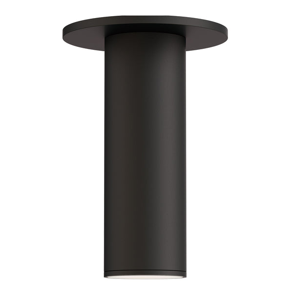 Calibro LED Outdoor Flush Mount Architectural Bronze Small By Maxim Lighting