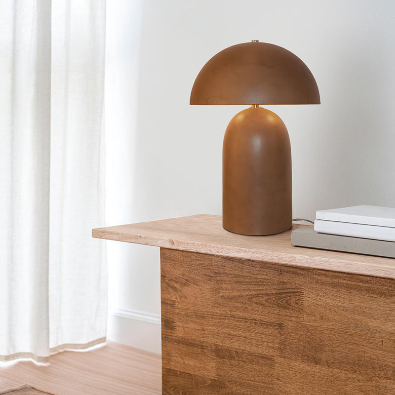 Ceramic Tall Kava Table Lamp By Justice Lifestyle View