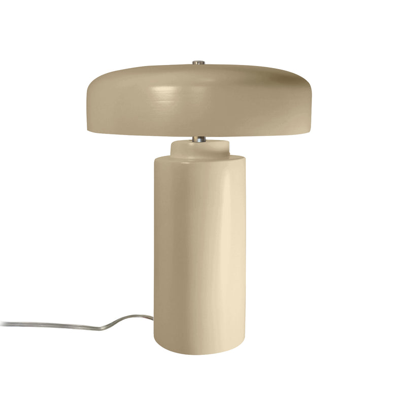 Ceramic Tower Table Lamp Vanilla Gloss By Justice