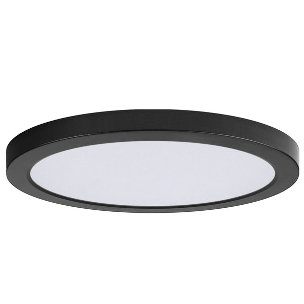 Chip Flush Mount Small Black By Maxim Lighting