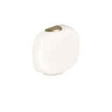 Chouchin Semi Wall Sconce By Foscarini, Color: White/Gold,  | Casa Di Luce Lighting