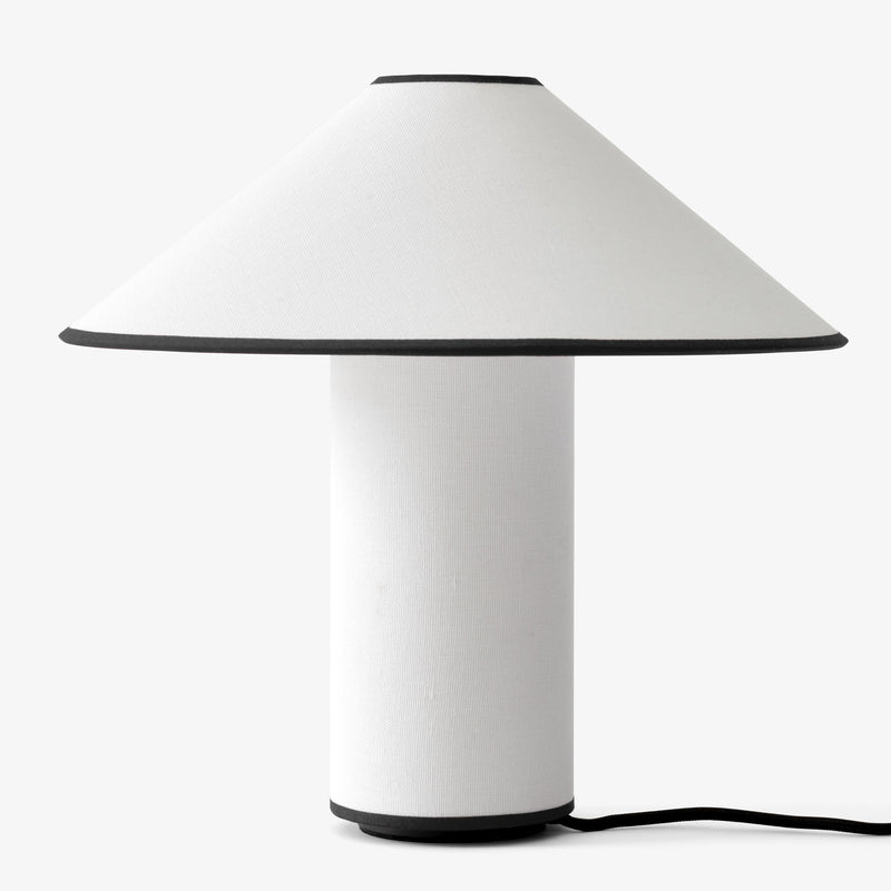 Colette Table Lamp White Black By And Tradition Front View