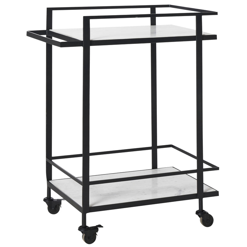 Colton Bar Cart By Renwil Side View