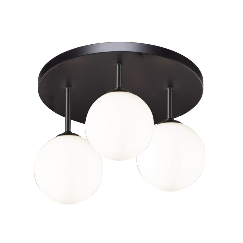 Comet LED Semi Flush 3 Light By Artcraft