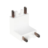 Continuum Track Wall to Ceiling Connector White By ET2
