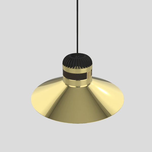 Cordea SG Pendant Light By Masiero, Finish: Pure Gold,  , | Casa Di Luce Lighting