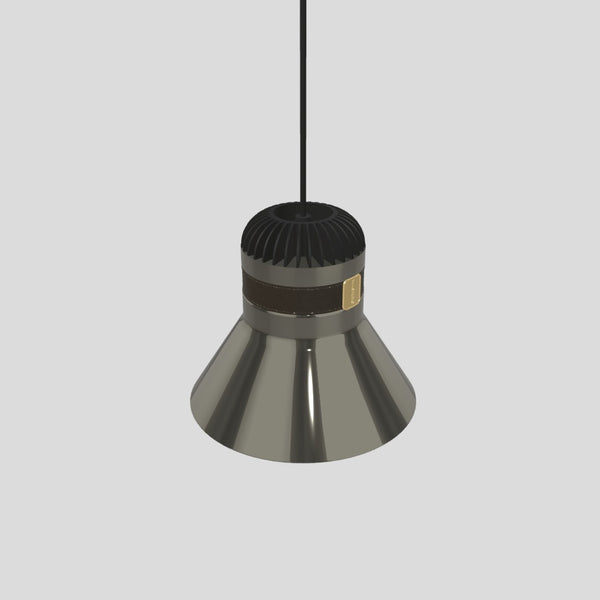 Cordea SP Pendant Light By Masiero, Finish: Dark Nickel,  , | Casa Di Luce Lighting